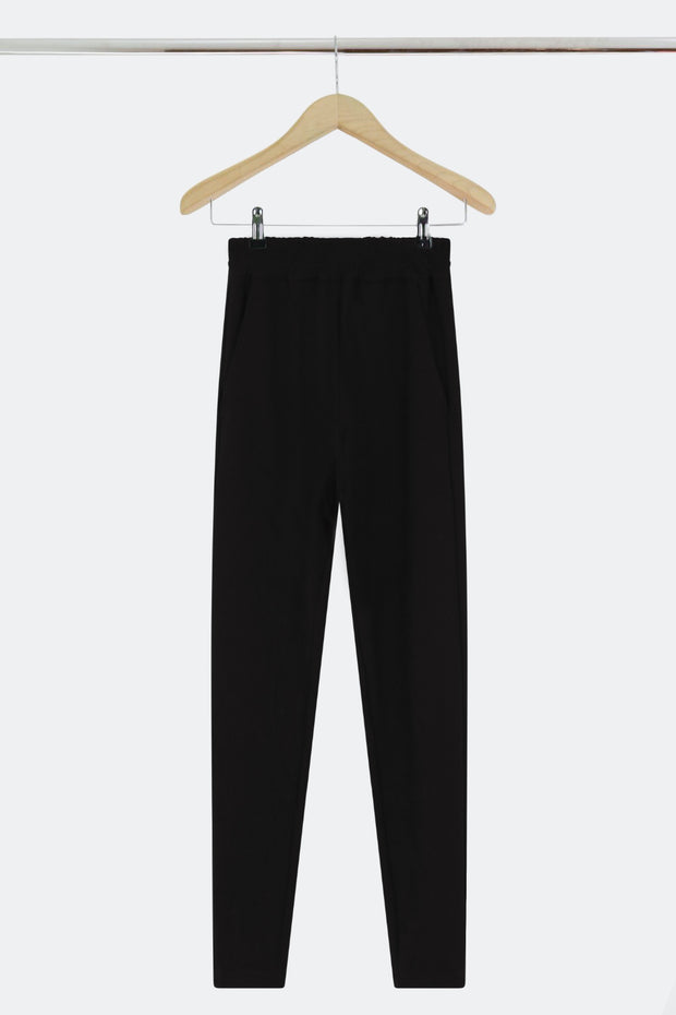 TOUSJOUR TAPERED PANT BLACK