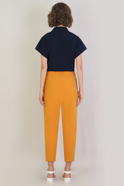 Circle Blouse Cap/Sl Navy