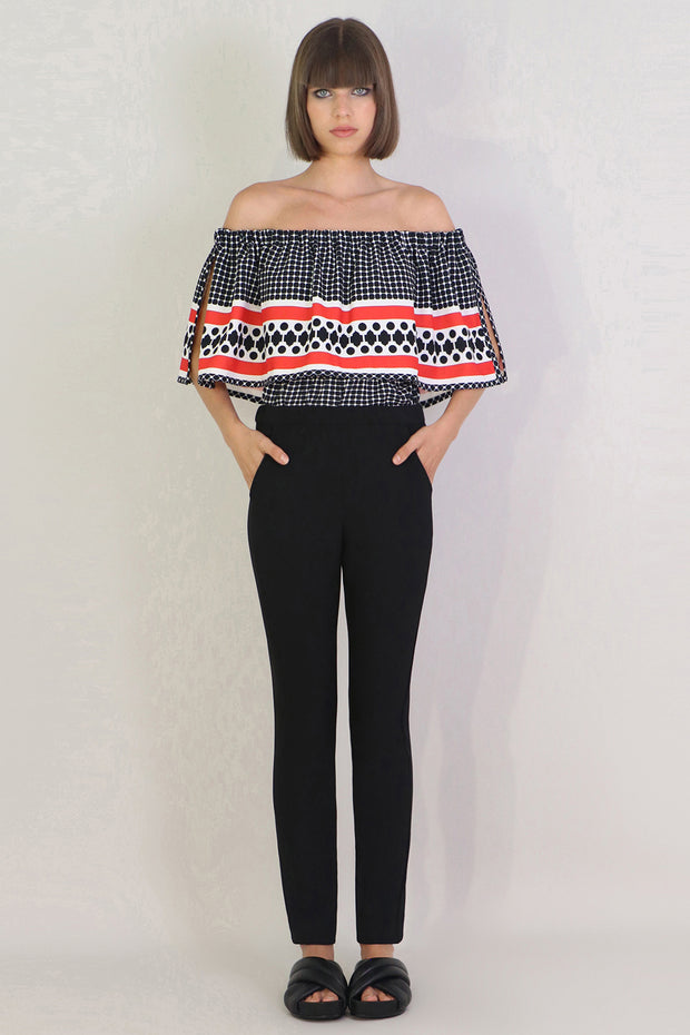 MAISON POI THE PERFECT PANTS BLACK – Maison Poi