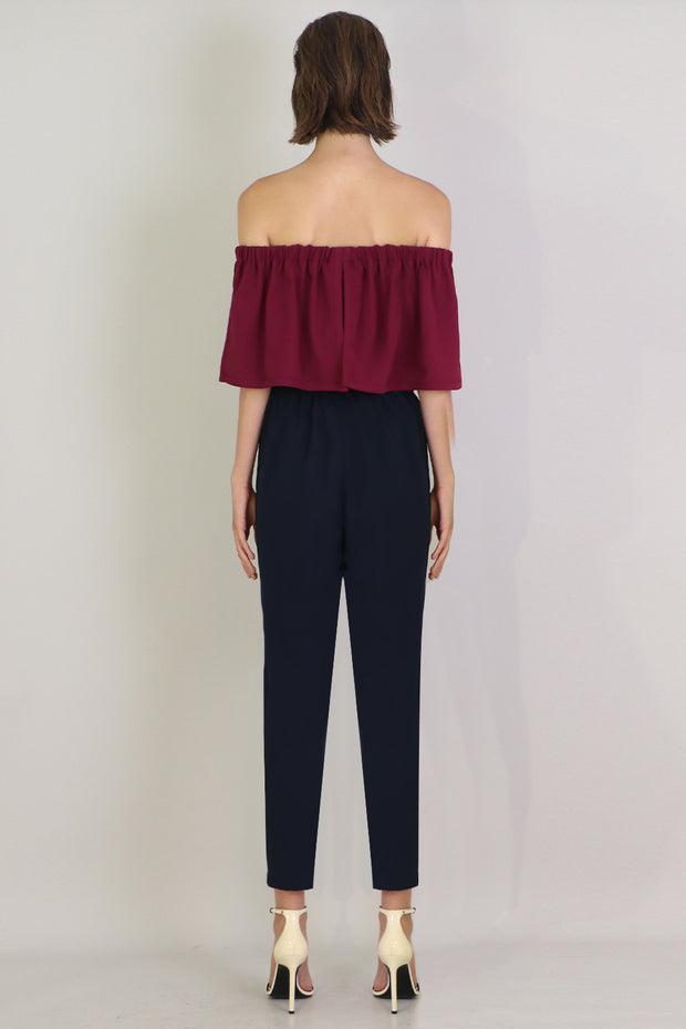 Fluid Slim Leg Pant Navy