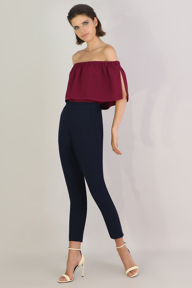 Fluid Slim Leg Pant Navy