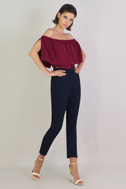Fluid Slim Leg Pant Navy