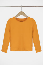 Tissue Crop Top 3/4sl Earth