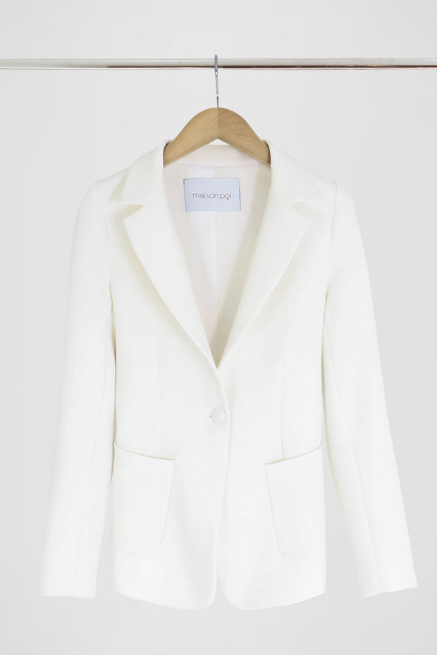 Tissue Perfect Blazer Ivory
