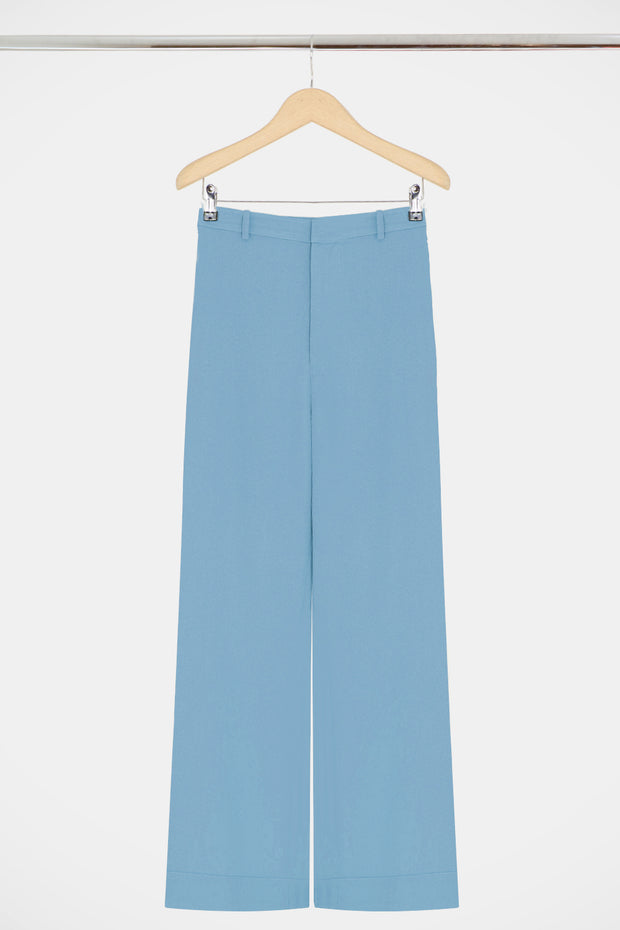 Fluid Split Wide Leg Pant Lake